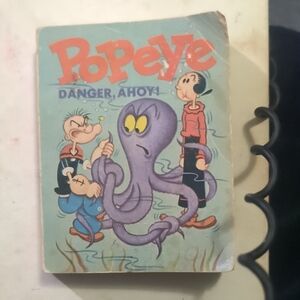 Popeye: Danger, Ahoy! Illustrated Coffee Table Book - Purple Cover